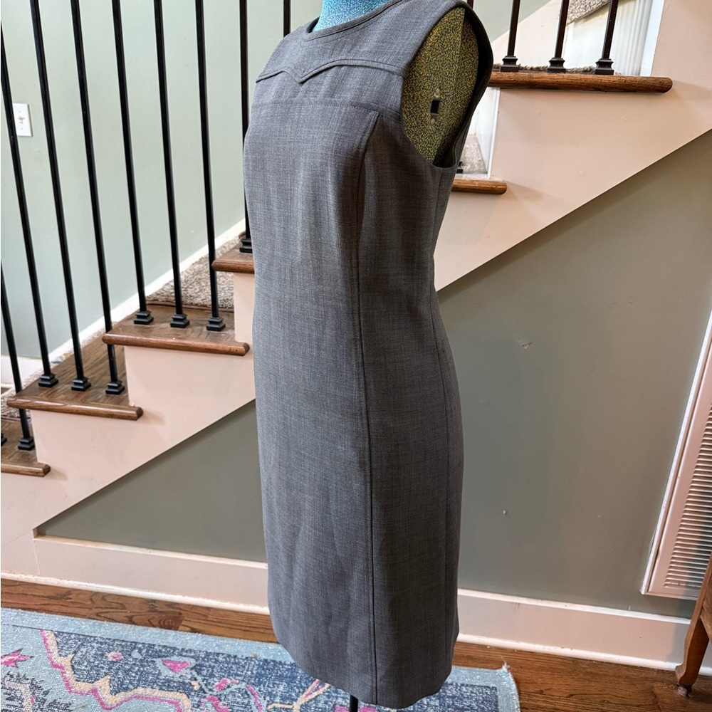 Tory Burch gray Sheath Midi Dress business professional
